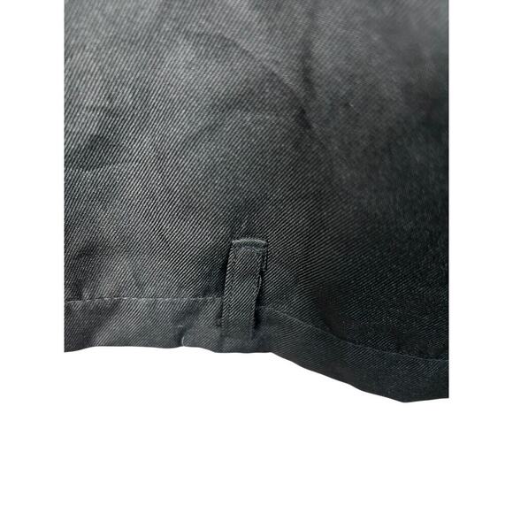 Pretty Little Thing Tall Black Cargo Pocket Detail Buckle Trouser SZ 14 Wide Leg - Picture 6 of 12